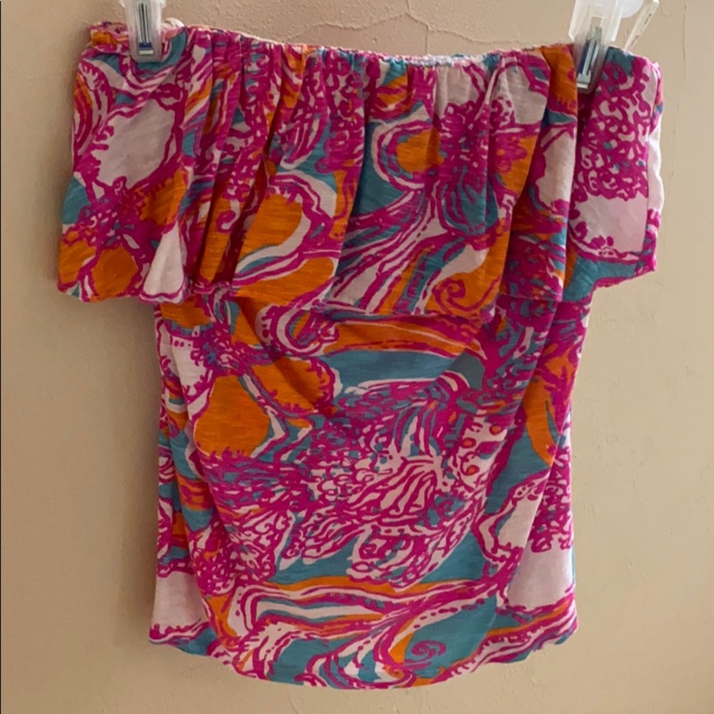 COPY - Lily Pulitzer strapless top